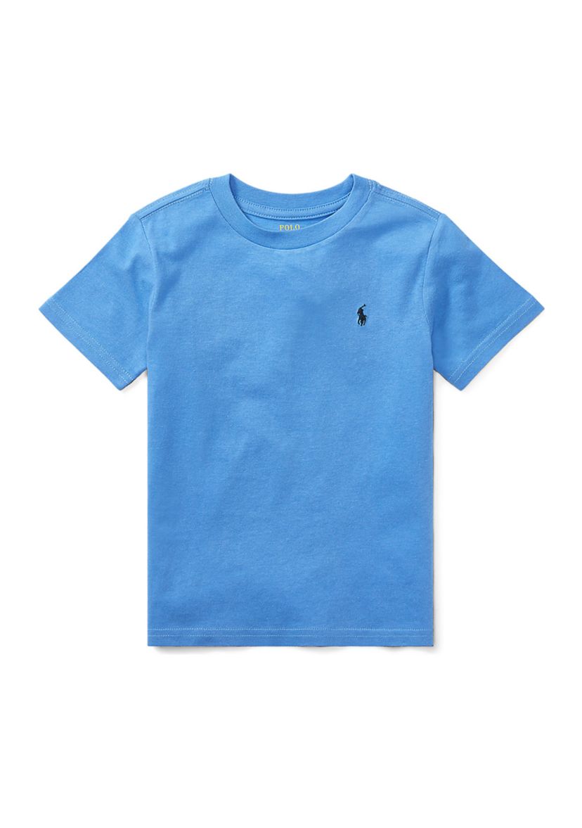Boys 2-7 Cotton Jersey Crew Neck T-Shirt 