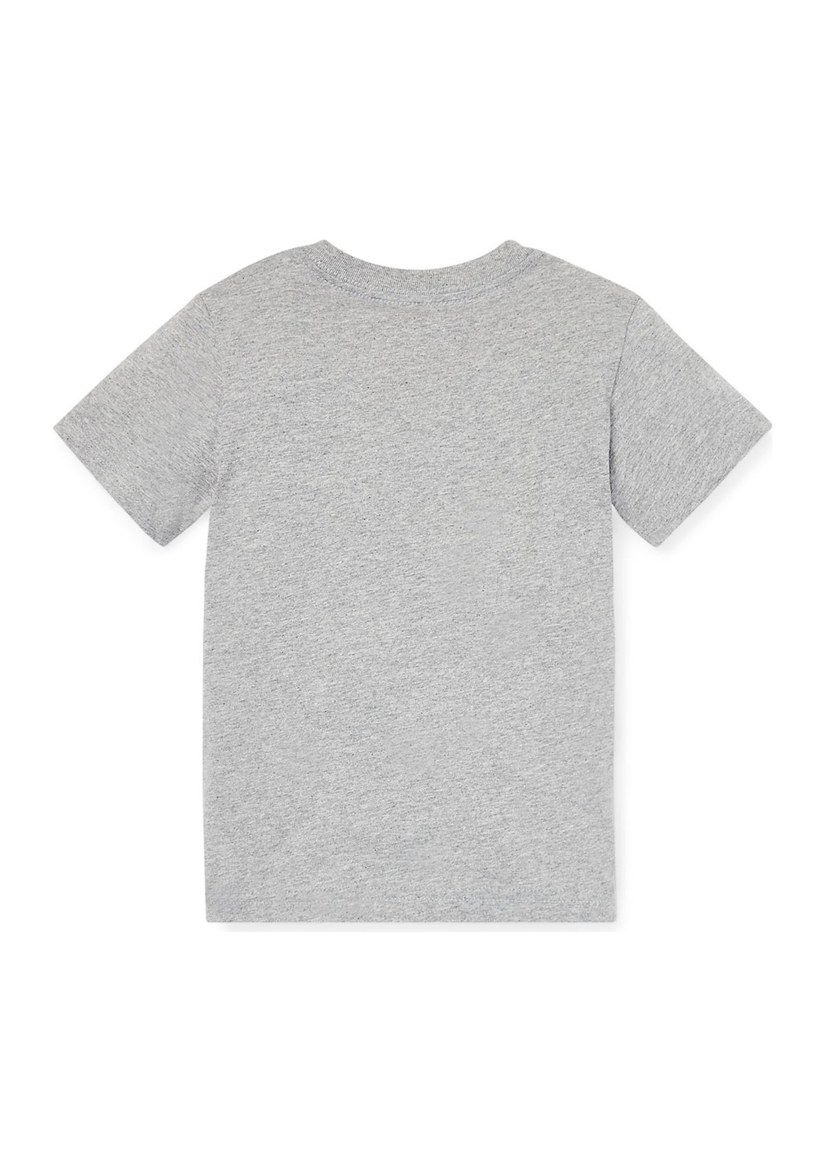 Boys 2-7 Cotton Jersey Crew Neck T-Shirt 