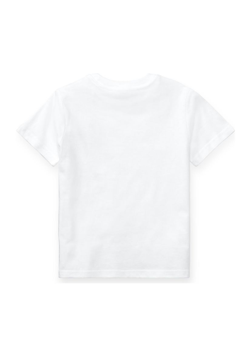 Boys 2-7 Cotton Jersey Crew Neck T-Shirt 