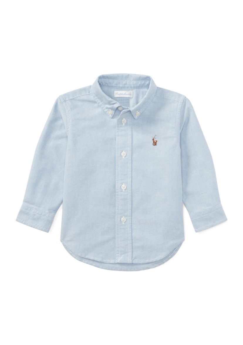 Baby Boys Cotton Oxford Shirt