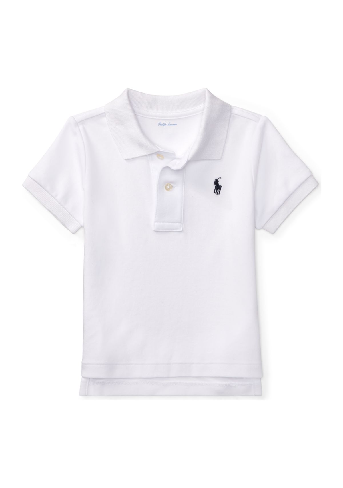 Baby Boys Cotton Interlock Polo Shirt