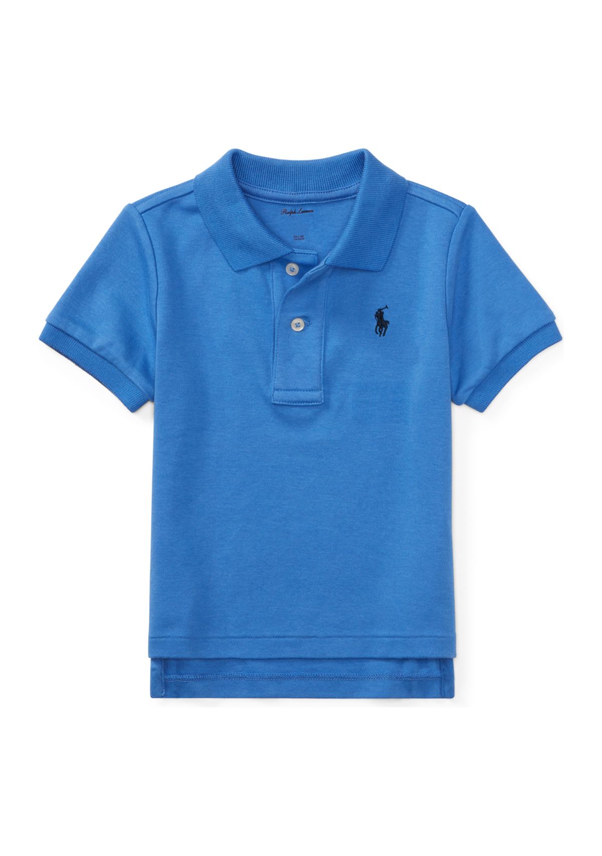 Baby Boys Cotton Interlock Polo Shirt
