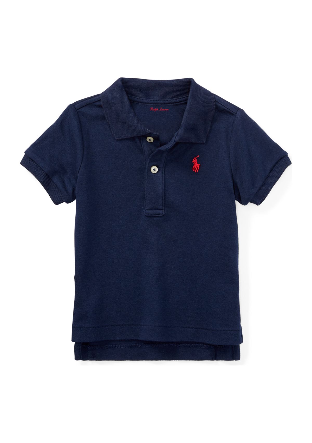 Baby Boys Cotton Interlock Polo Shirt