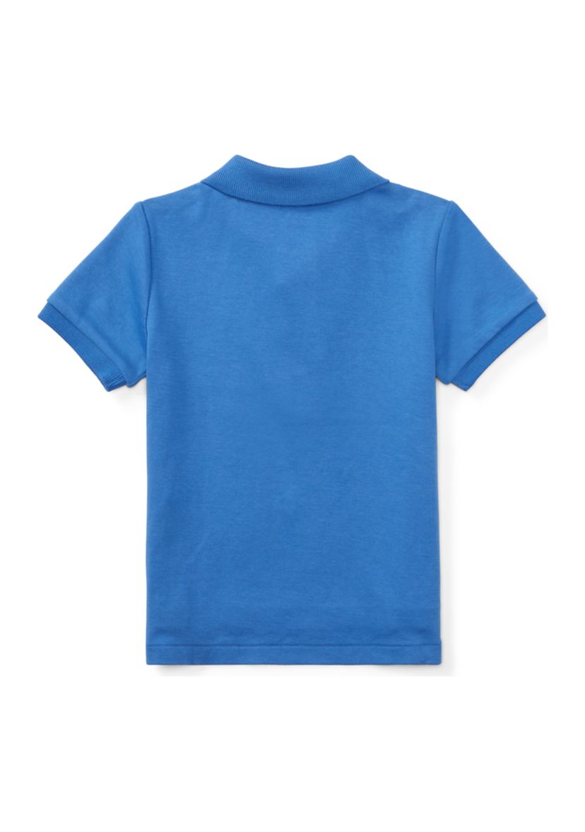 Baby Boys Cotton Interlock Polo Shirt