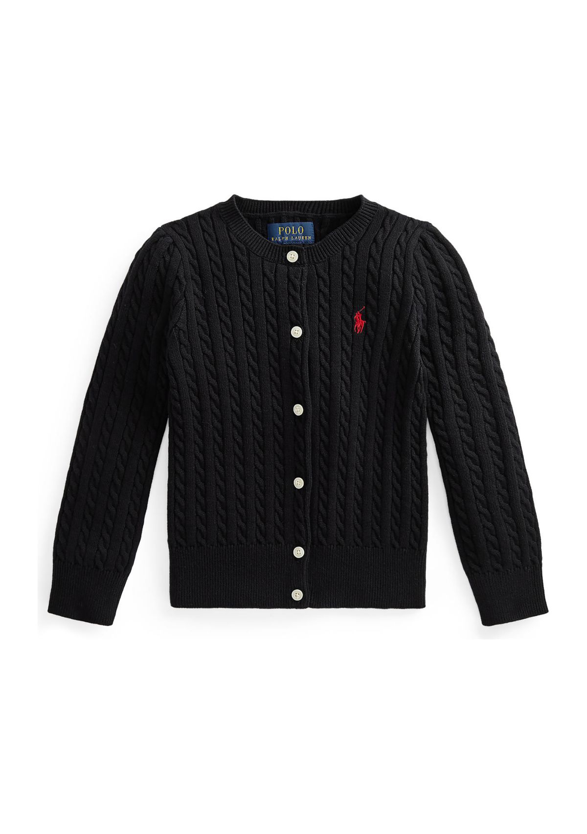 Girls 2-6x Mini Cable Cotton Cardigan