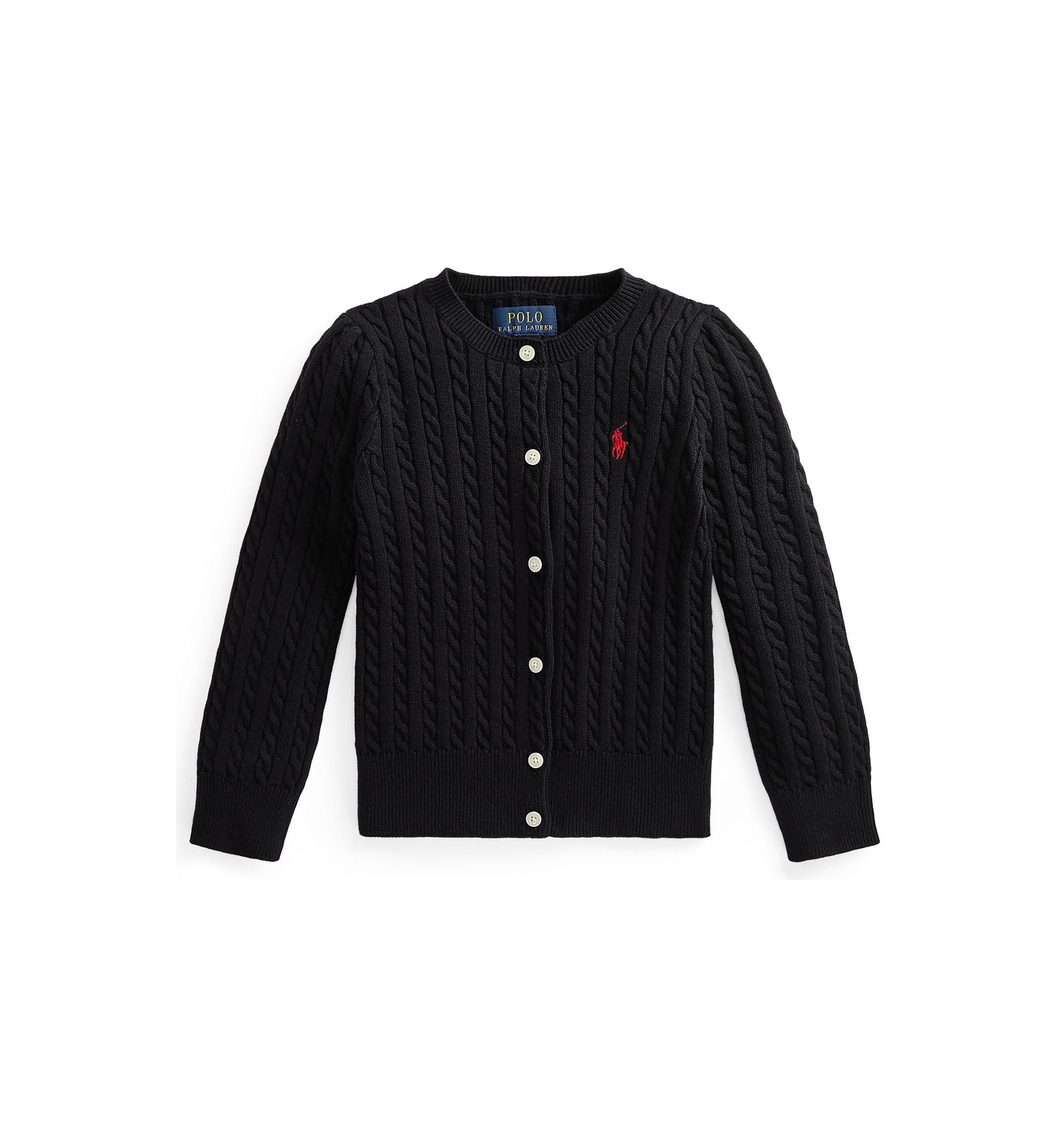 Girls 2-6x Mini Cable Cotton Cardigan