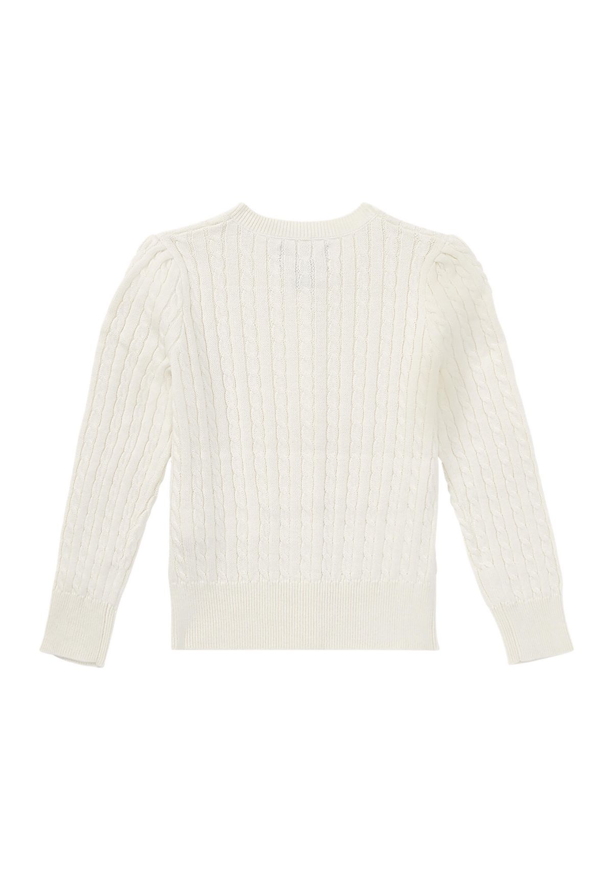 Girls 2-6x Mini Cable Cotton Cardigan