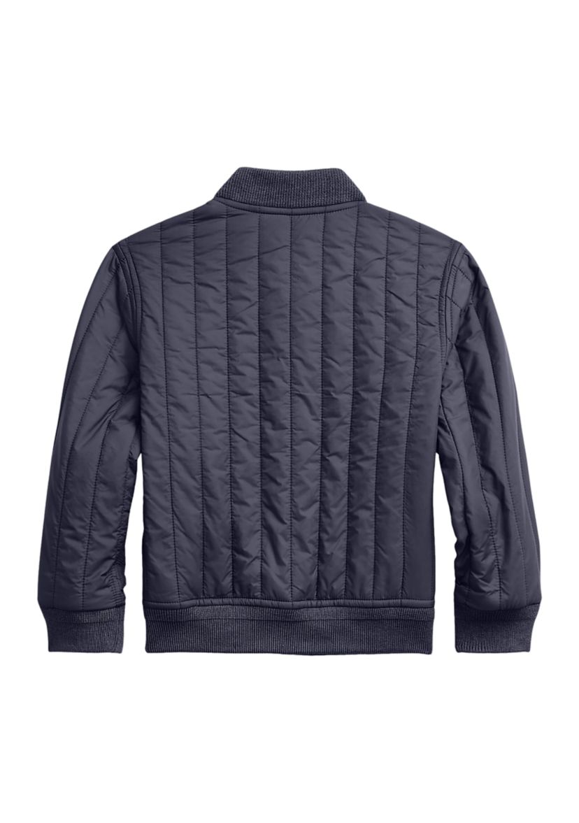 Toddler Boys Water Repellent Baseball Jacket