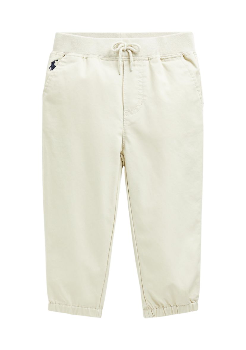 Baby Boys Cotton Twill Jogger Pants 