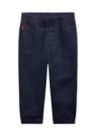 Baby Boys Cotton Twill Jogger Pants 