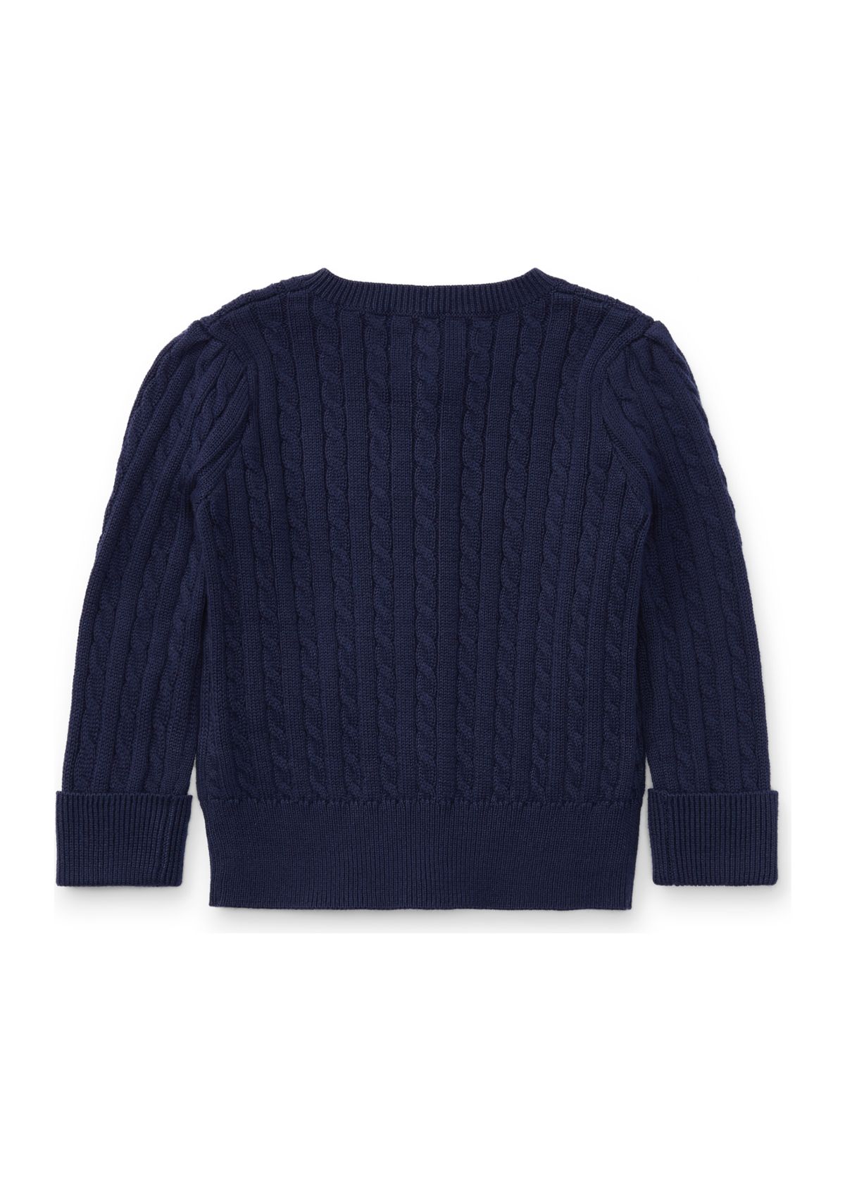 Baby Girls Cable Knit Cotton Cardigan