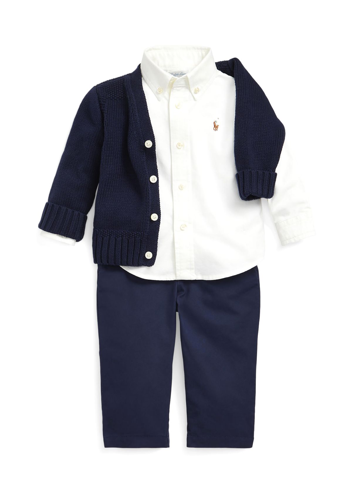 Baby Boys Cotton Twill Pants 