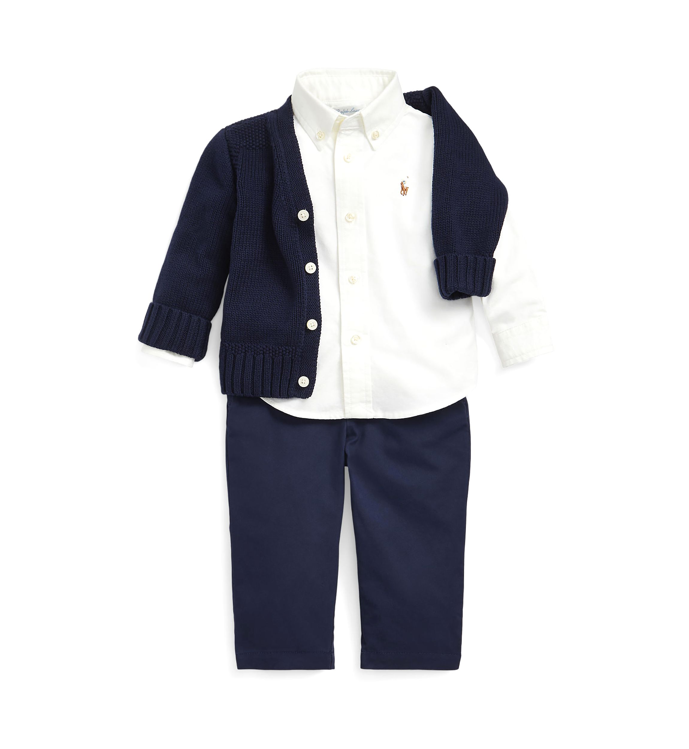 Baby Boys Cotton Twill Pants 