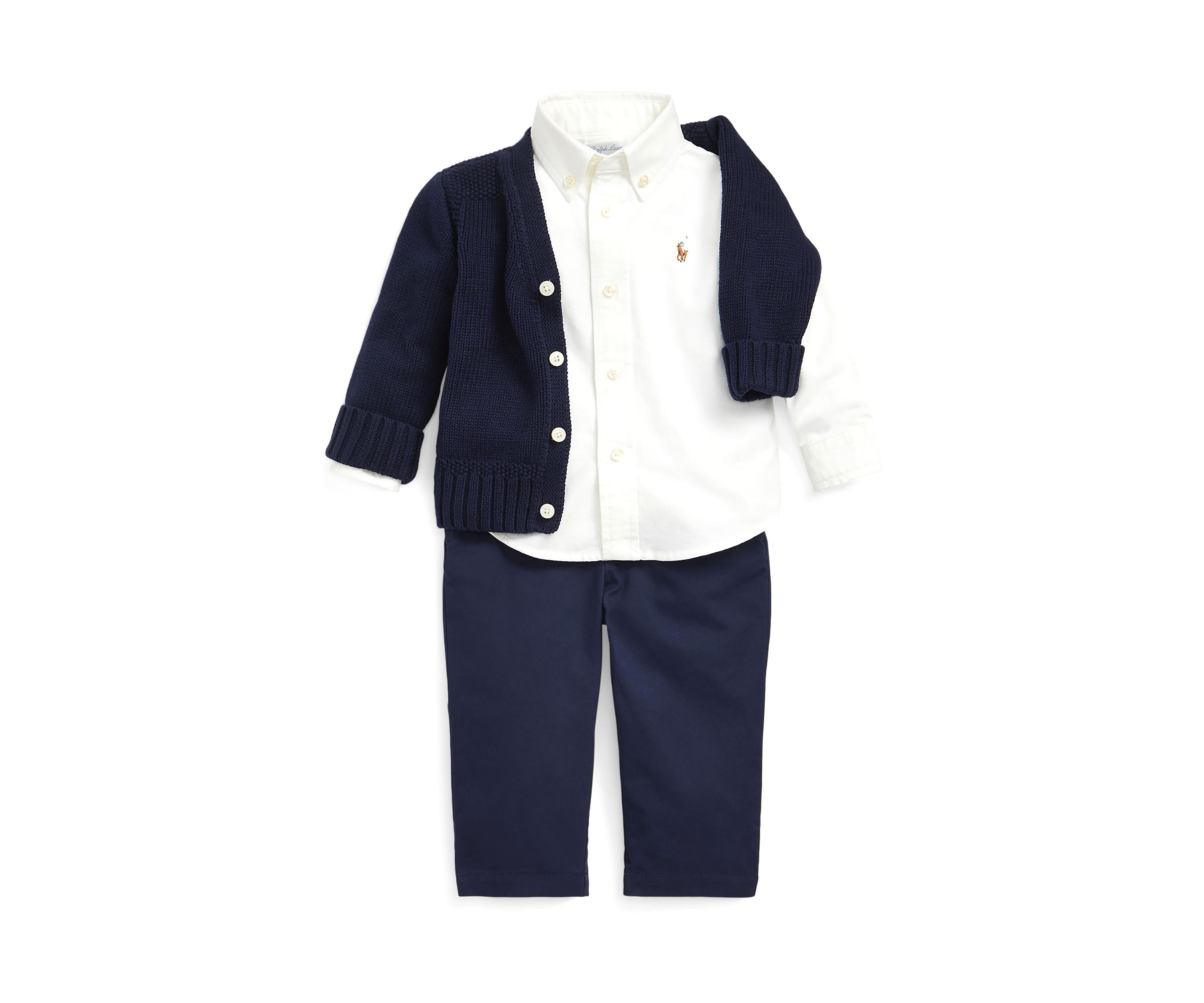 Baby Boys Cotton Twill Pants 