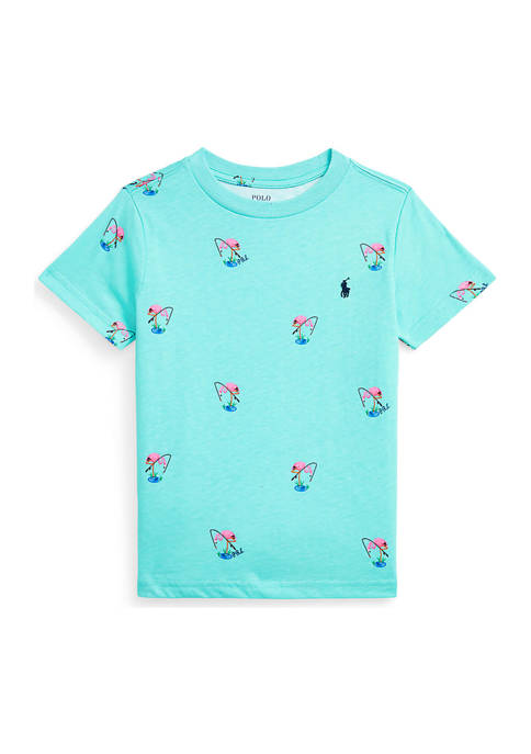 Ralph Lauren Childrenswear Toddler Boys Flamingo-Print Cotton
