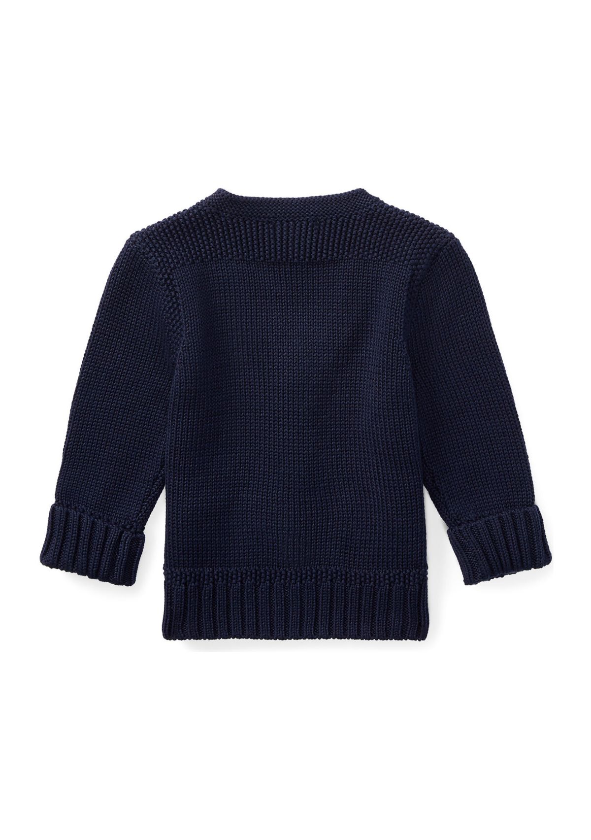 Baby Boys Cotton V-Neck Cardigan