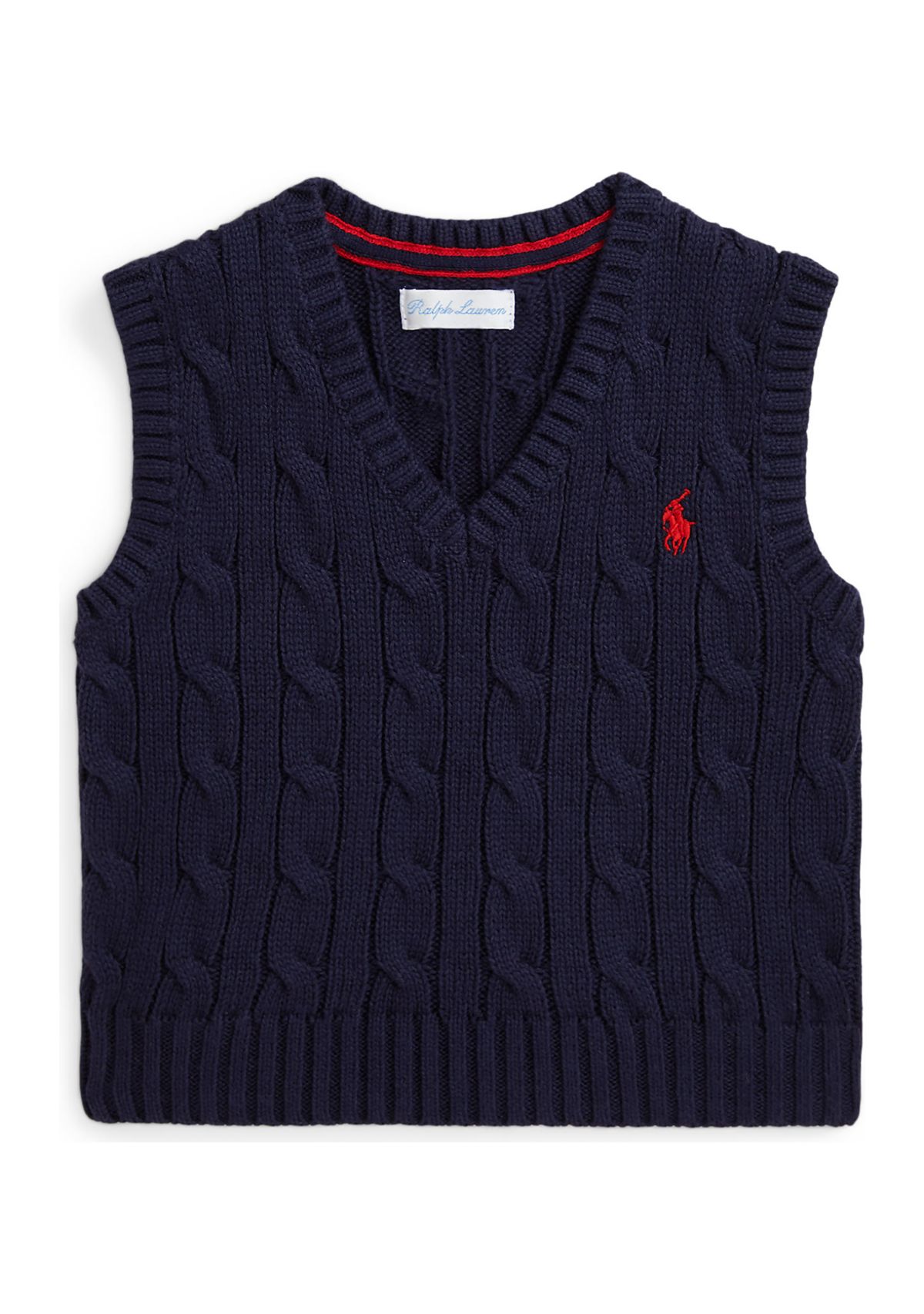 Baby Boys Cable-Knit Cotton Sweater Vest
