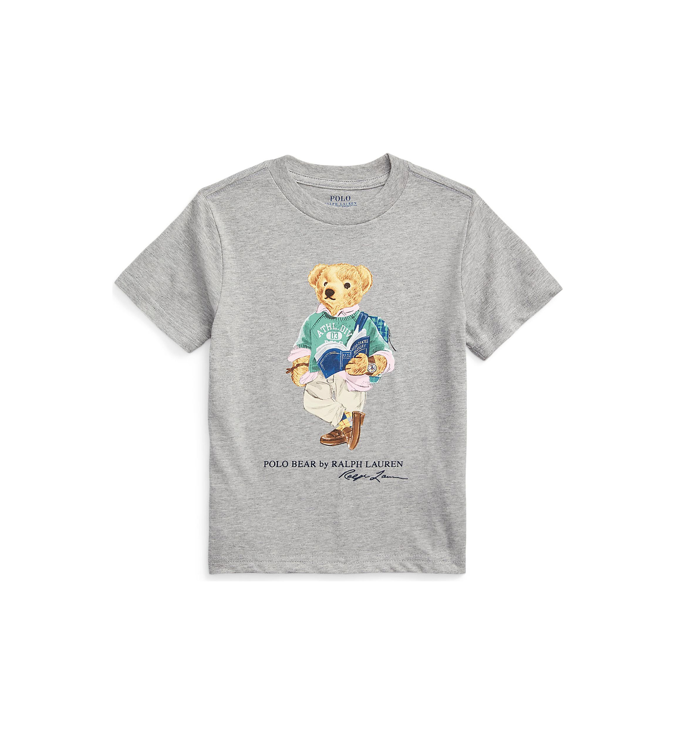 Toddler Boys Polo Bear Cotton Jersey Graphic T-Shirt