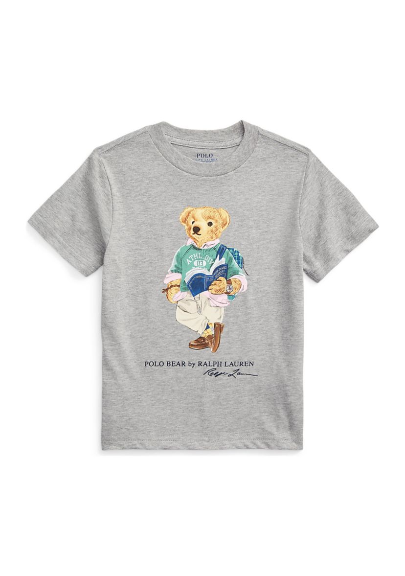 Toddler Boys Polo Bear Cotton Jersey Graphic T-Shirt