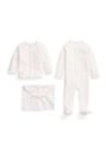 Baby Boys Organic Cotton 3 Piece Gift Set