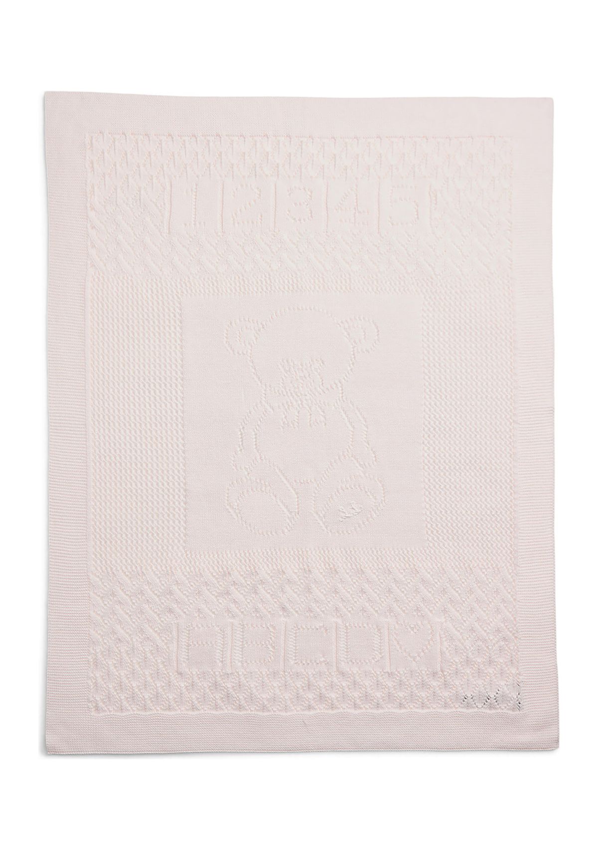 Baby Boys Pointelle Knit Organic Cotton Blanket
