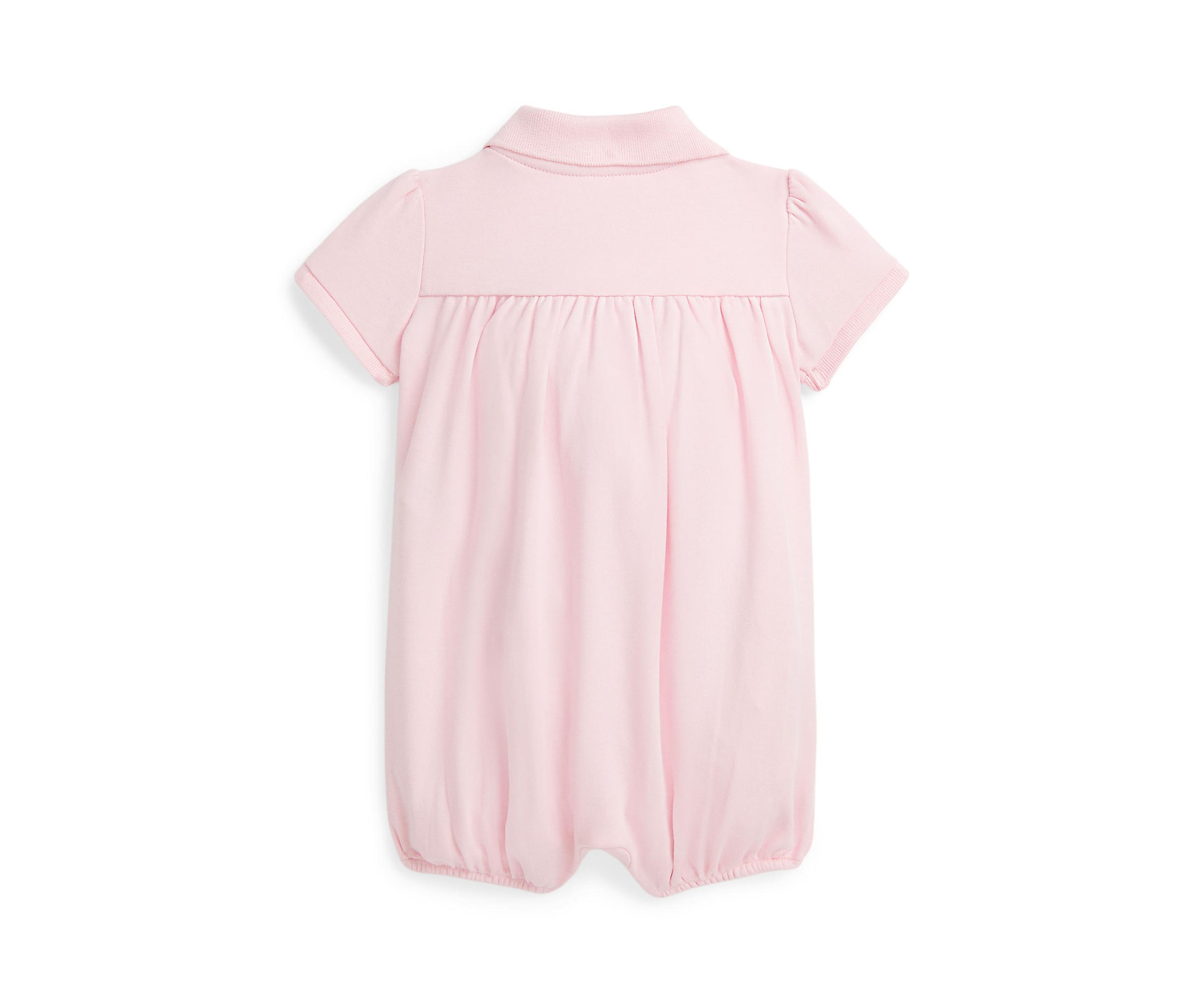 Baby Girls Cotton Interlock Bubble Shortall