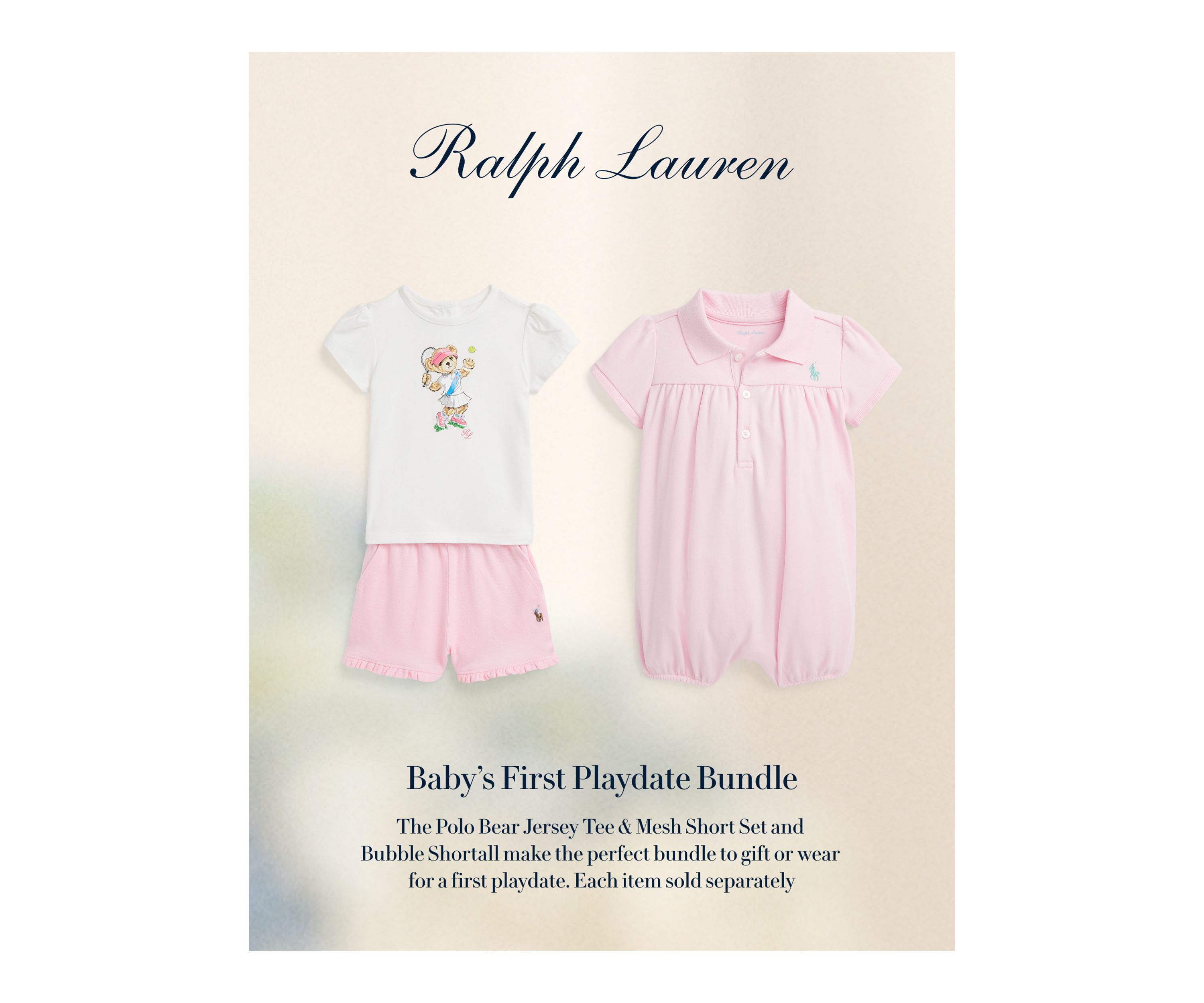 Baby Girls Cotton Interlock Bubble Shortall