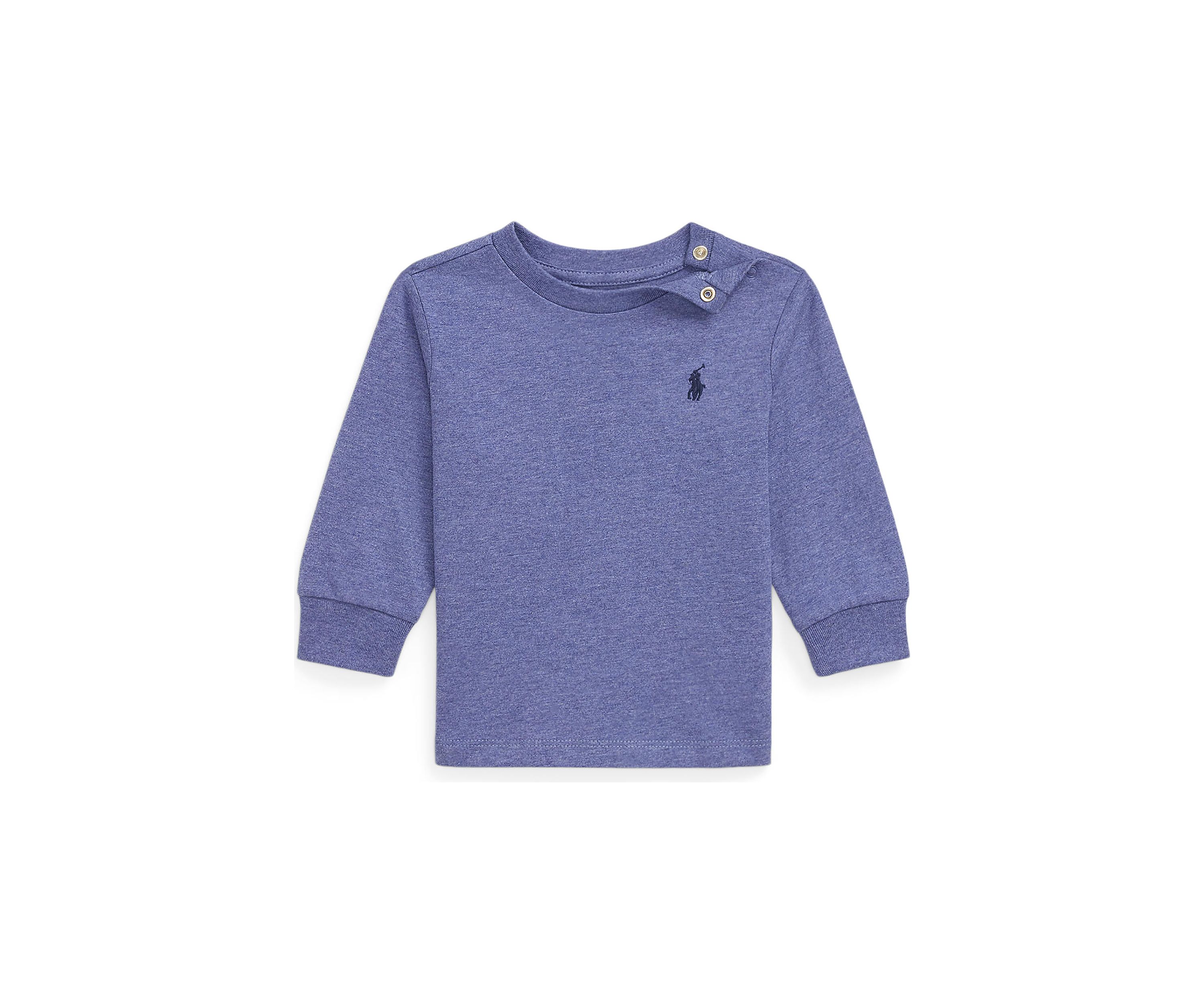 Baby Boys Cotton Jersey Long Sleeve T-Shirt