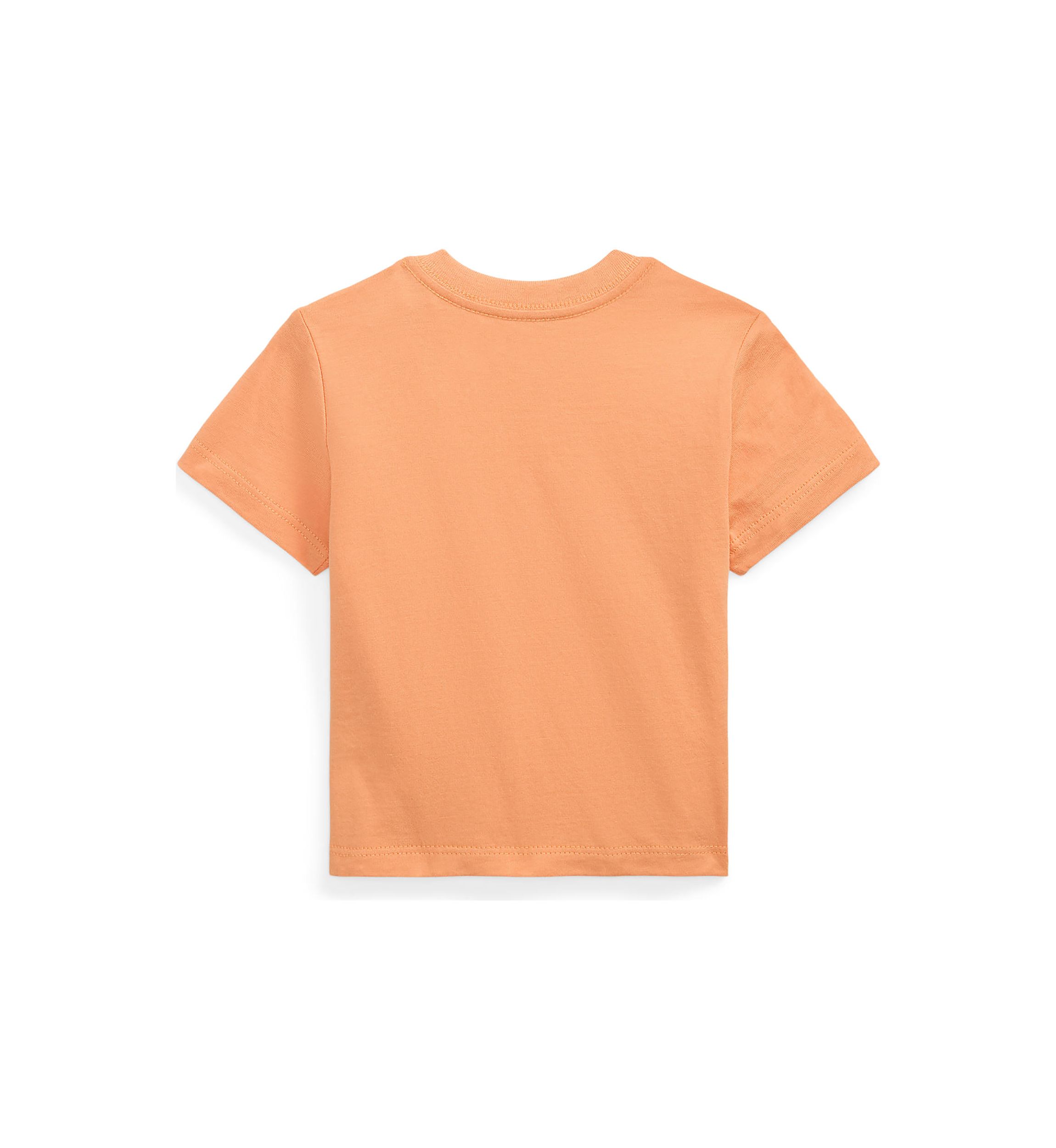 Baby Boys Cotton Jersey Crew Neck T-Shirt