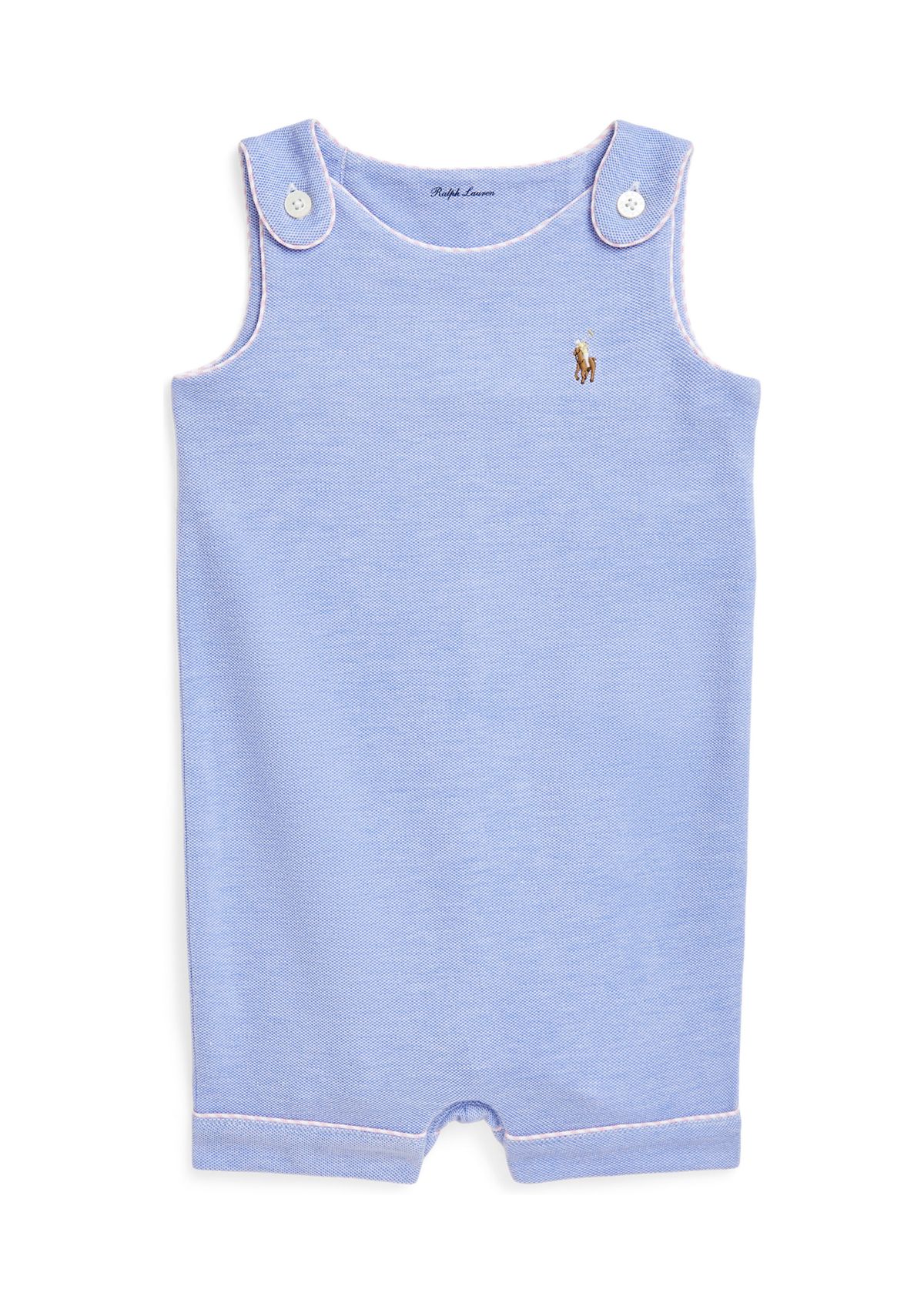 Baby Boys Oxford Mesh Shortall