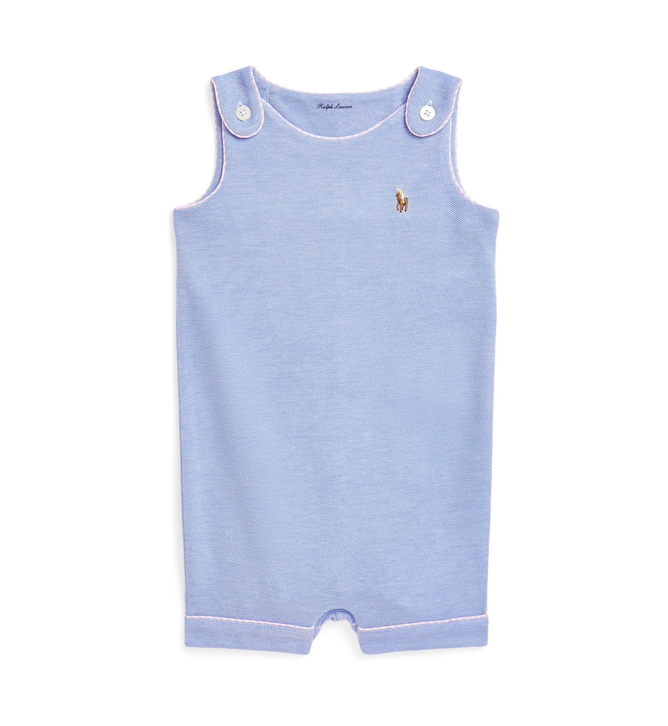 Baby Boys Oxford Mesh Shortall