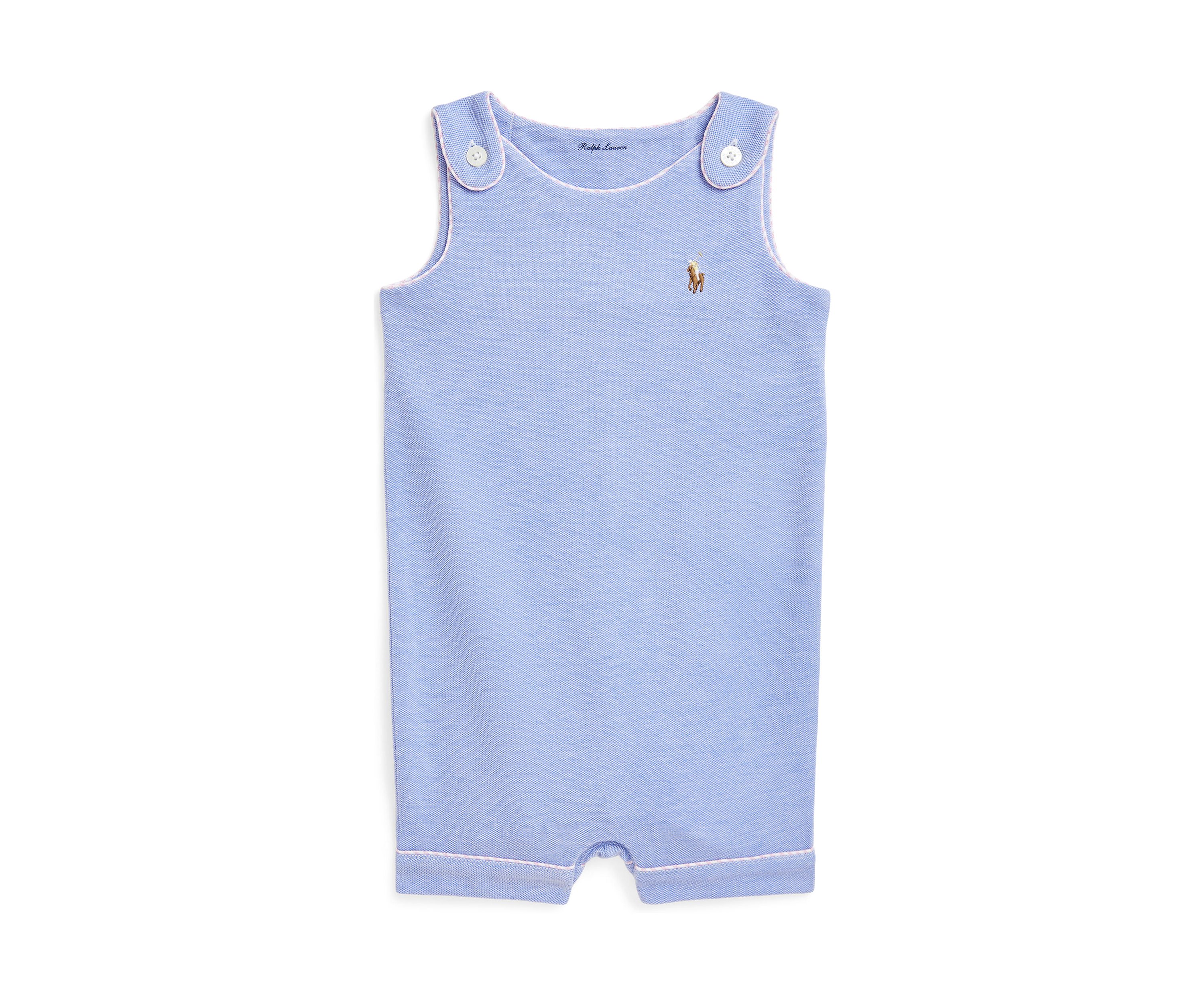 Baby Boys Oxford Mesh Shortall