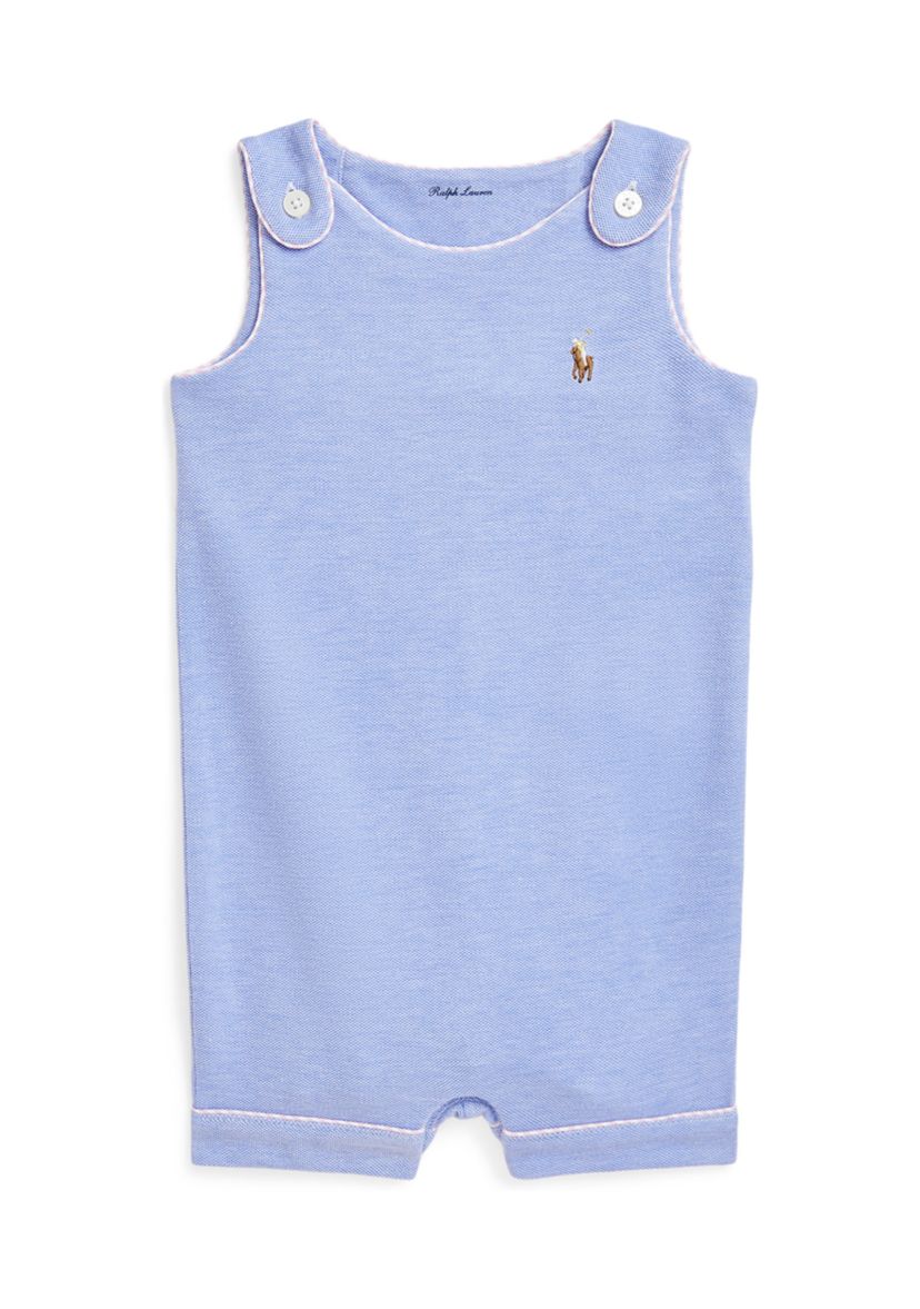 Baby Boys Oxford Mesh Shortall