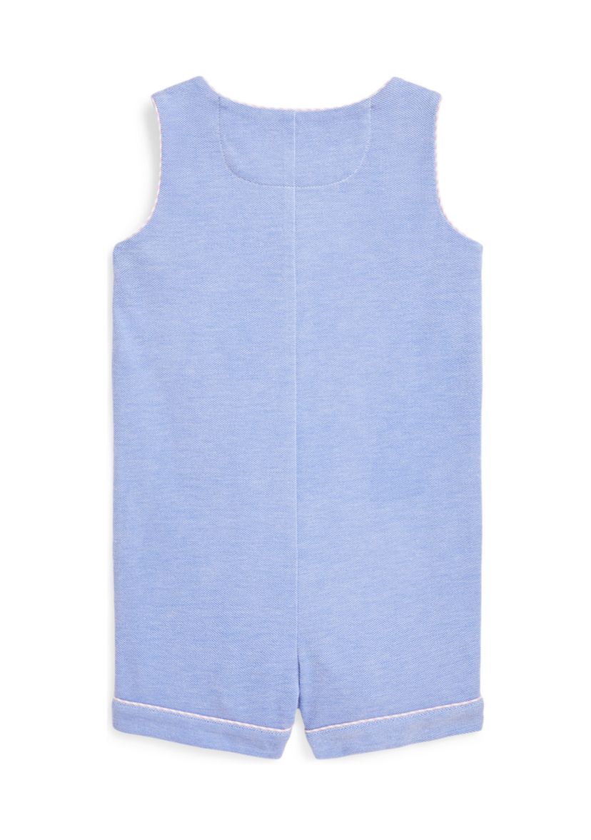 Baby Boys Oxford Mesh Shortall
