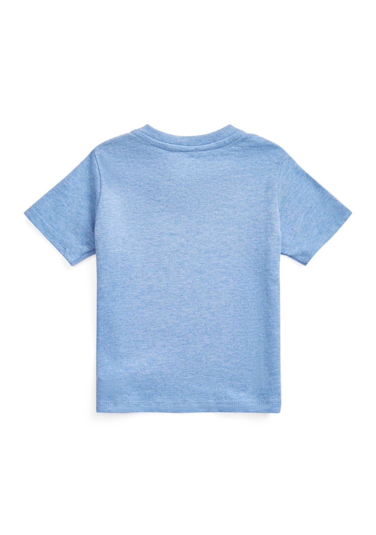 Baby Boys Cotton Jersey Crew Neck T-Shirt