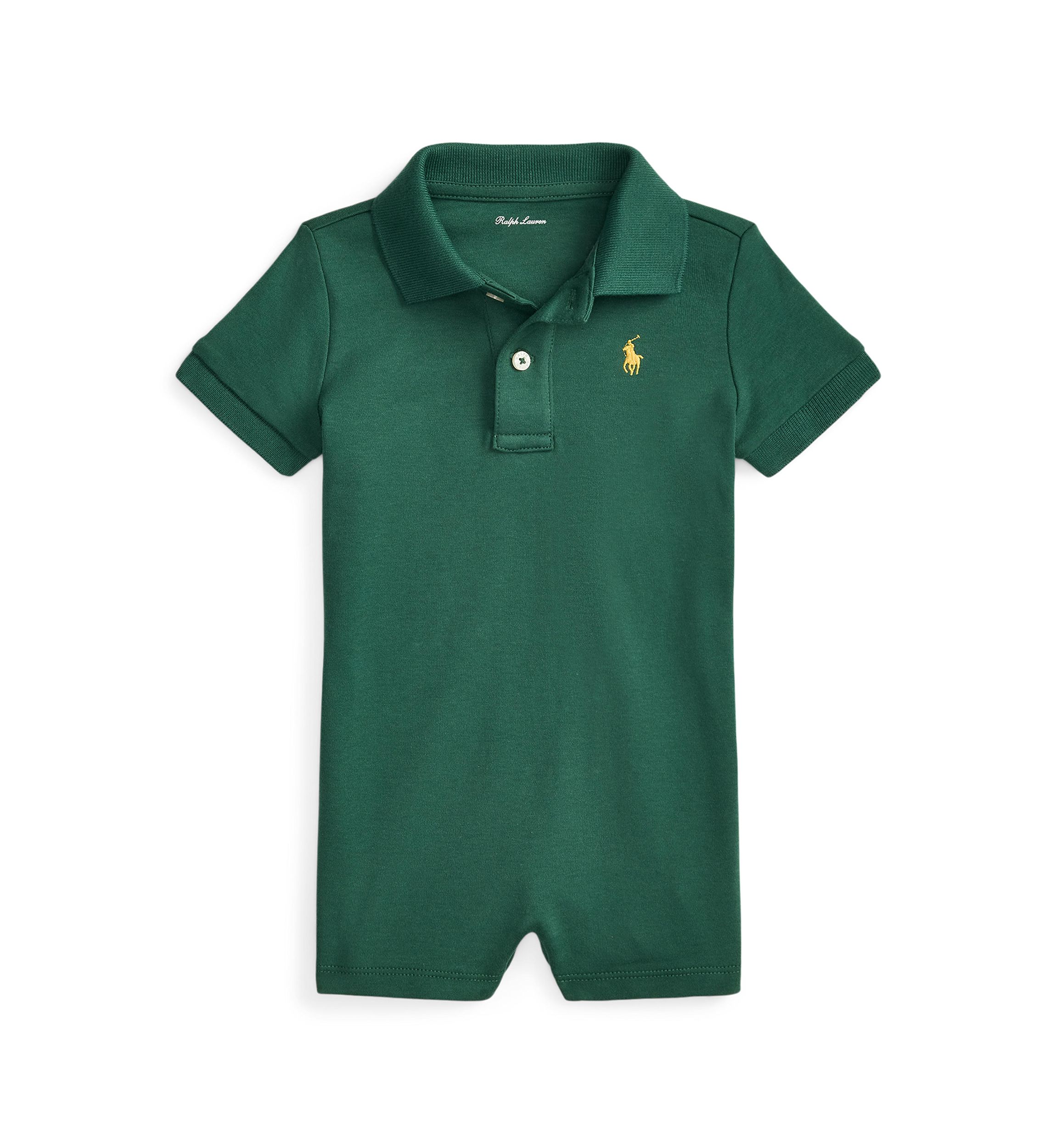 Baby Boys Soft Cotton Polo Shortall