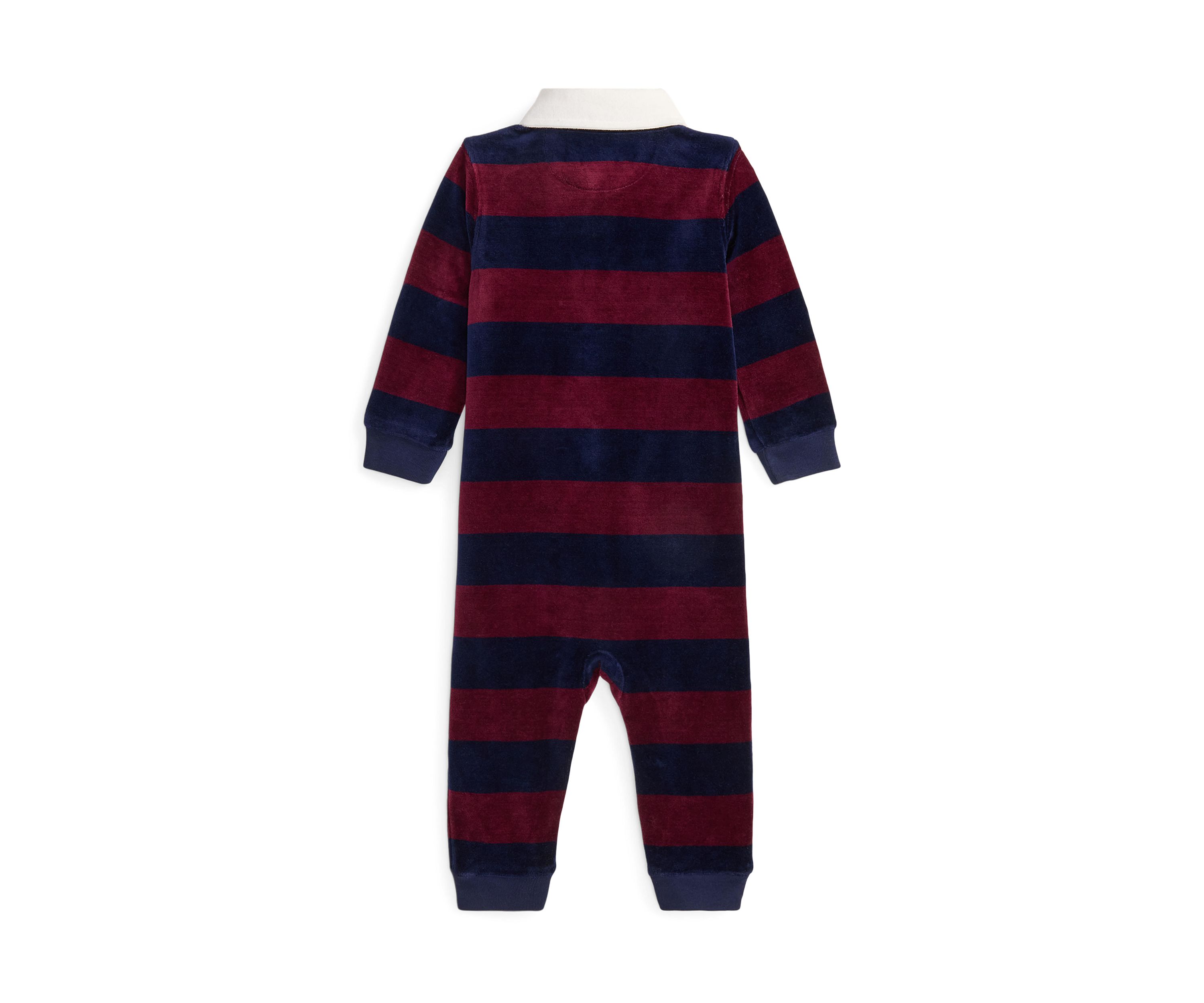 Baby Boys Logo Cotton Rugby Shirt & Chino Pant Set
