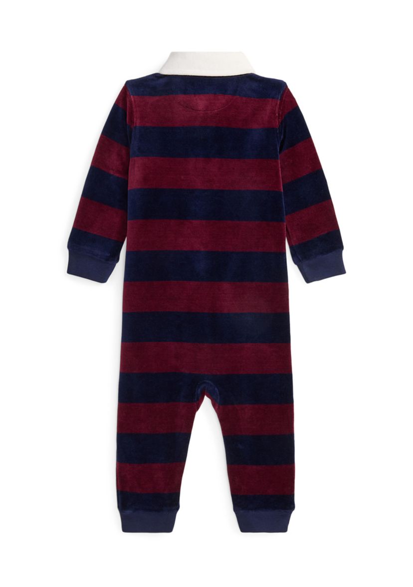 Baby Boys Logo Cotton Rugby Shirt & Chino Pant Set