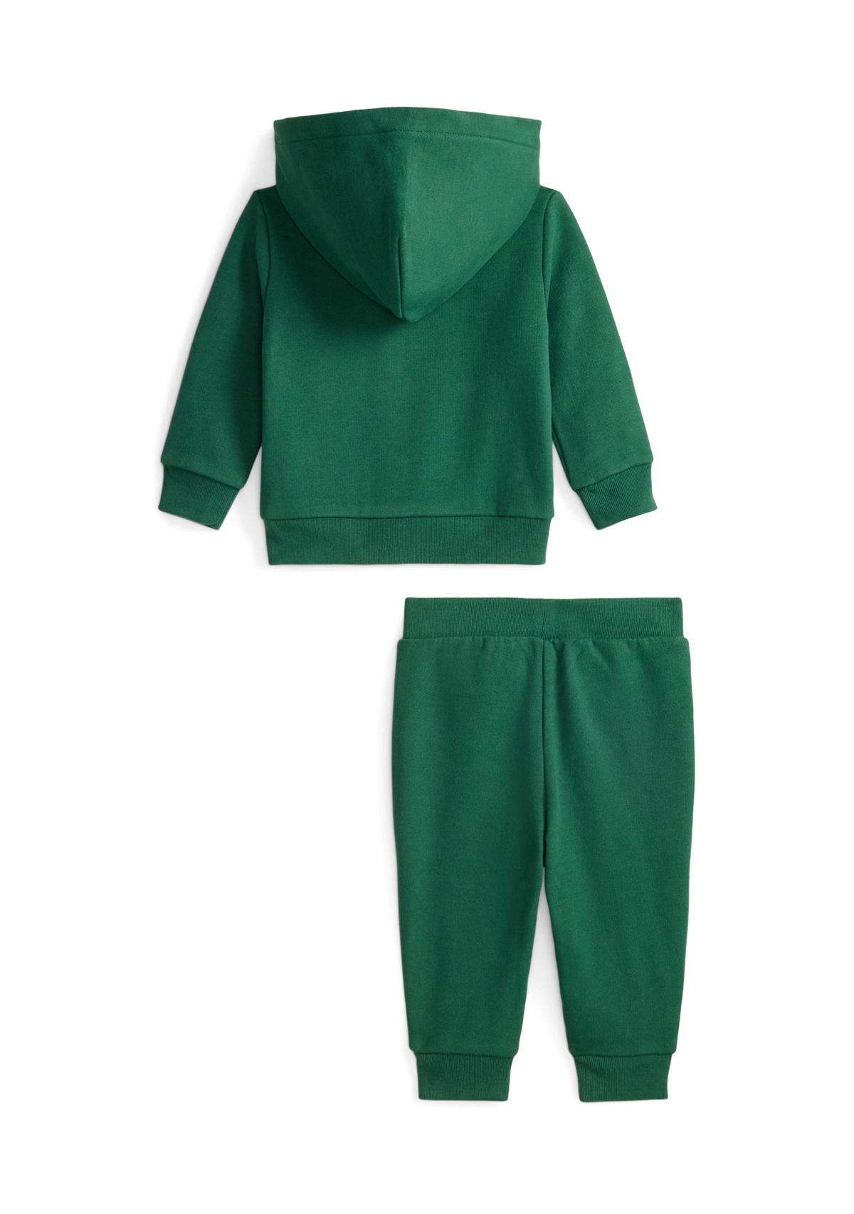 Baby Boys Fleece Full-Zip Hoodie & Pant Set