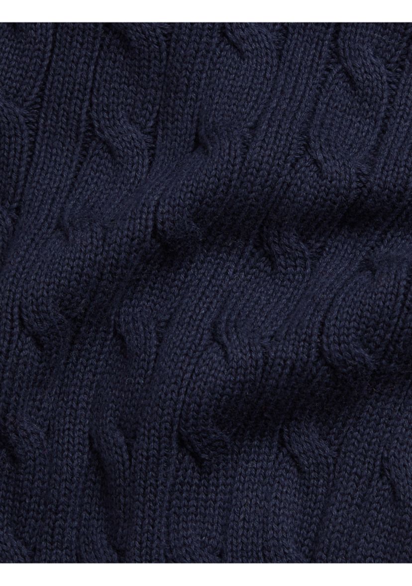 Baby Boys Cable-Knit Cotton V-Neck Cardigan
