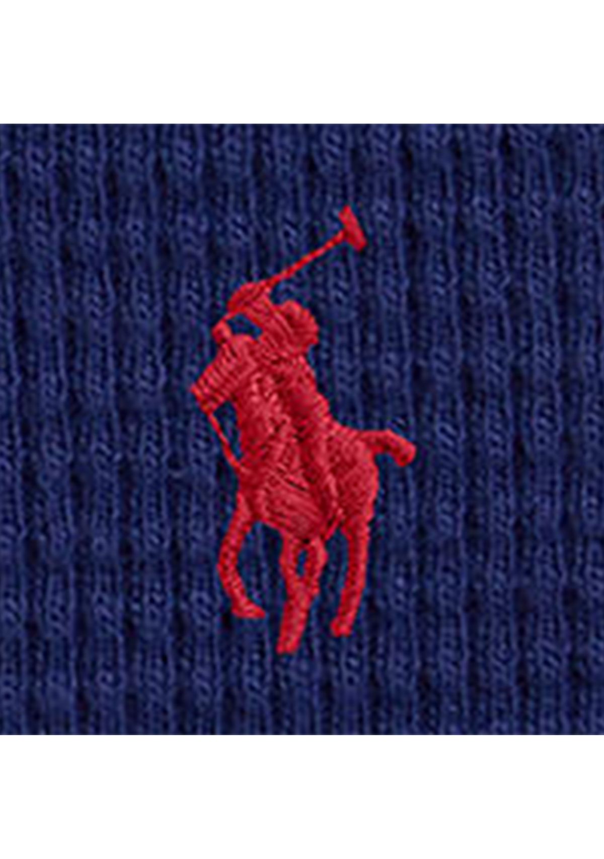 Baby Boys Waffle-Knit Cotton Long-Sleeve T-Shirt