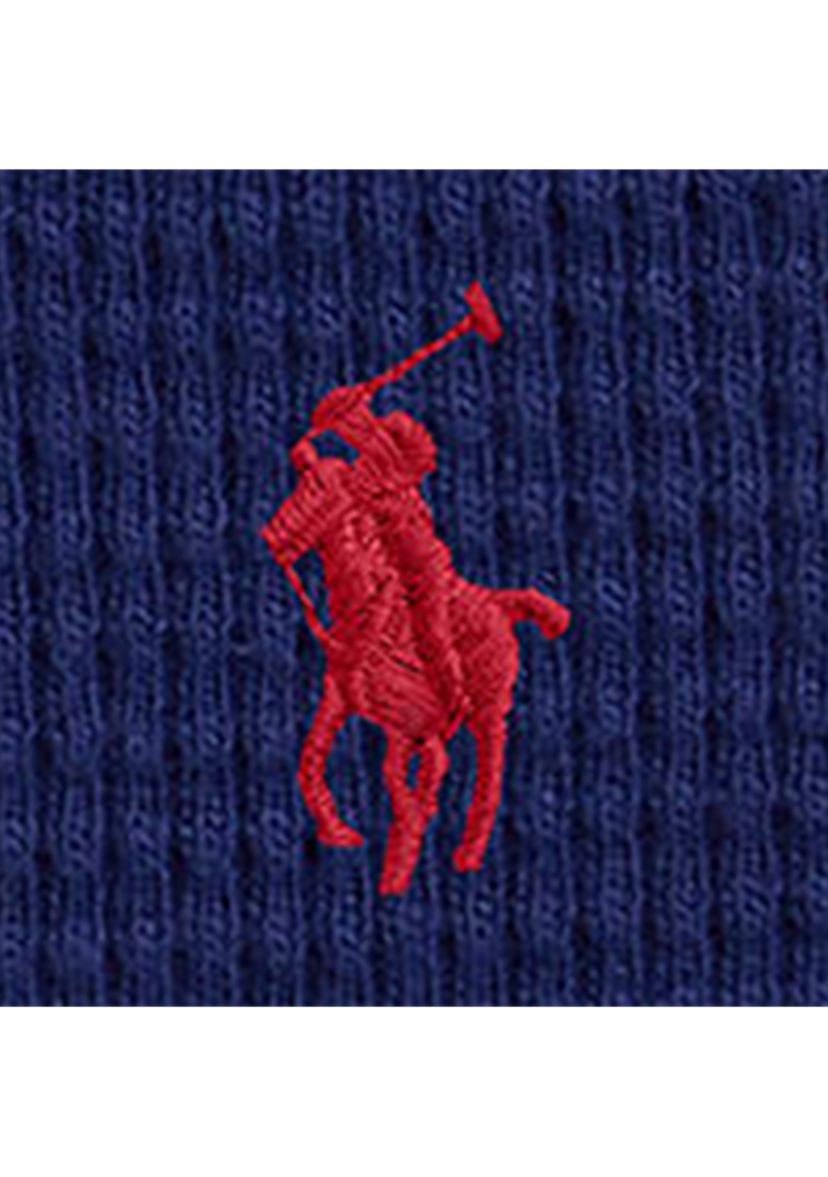 Baby Boys Waffle-Knit Cotton Long-Sleeve T-Shirt