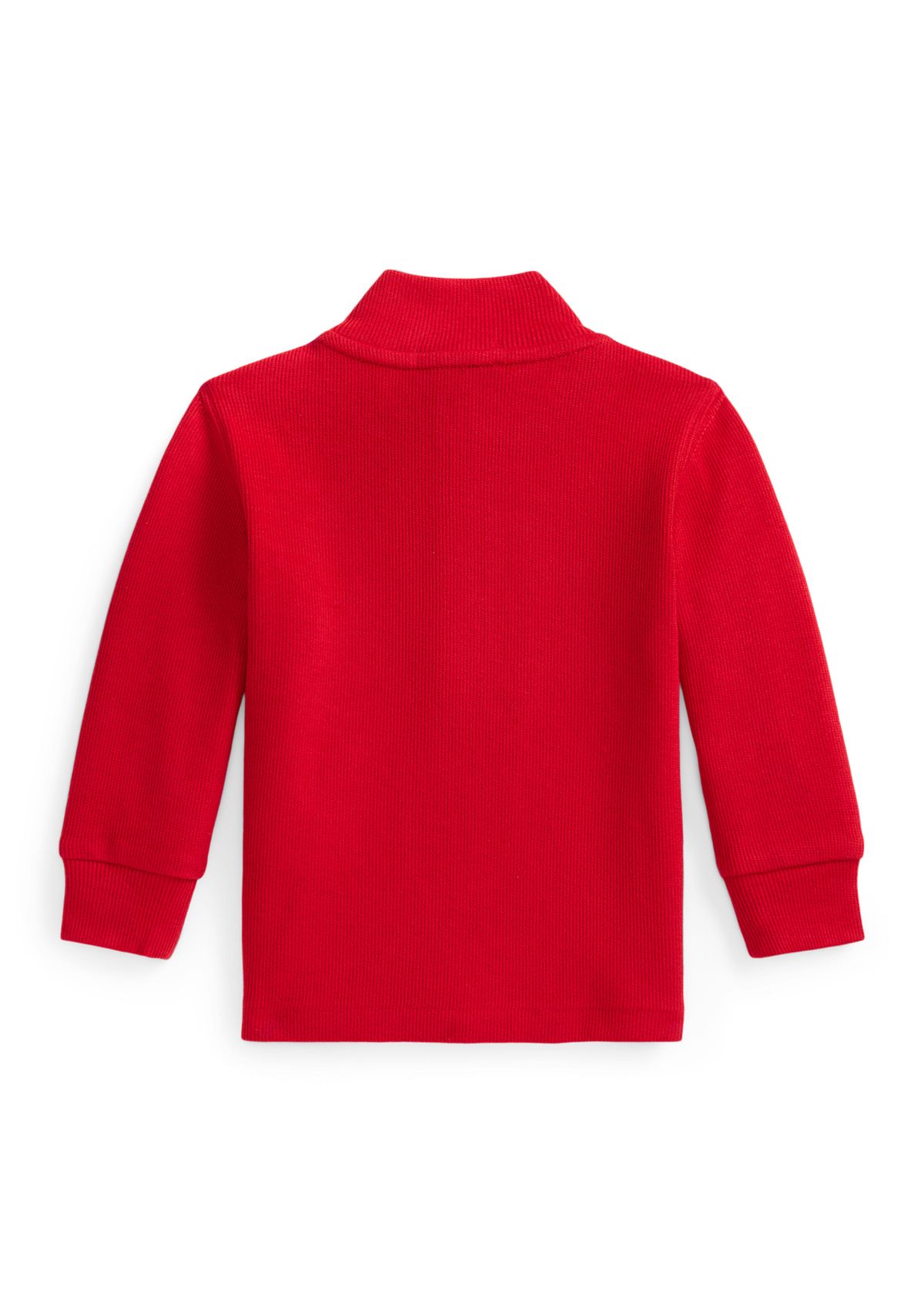 Baby Boys Estate-Rib Quarter-Zip Pullover