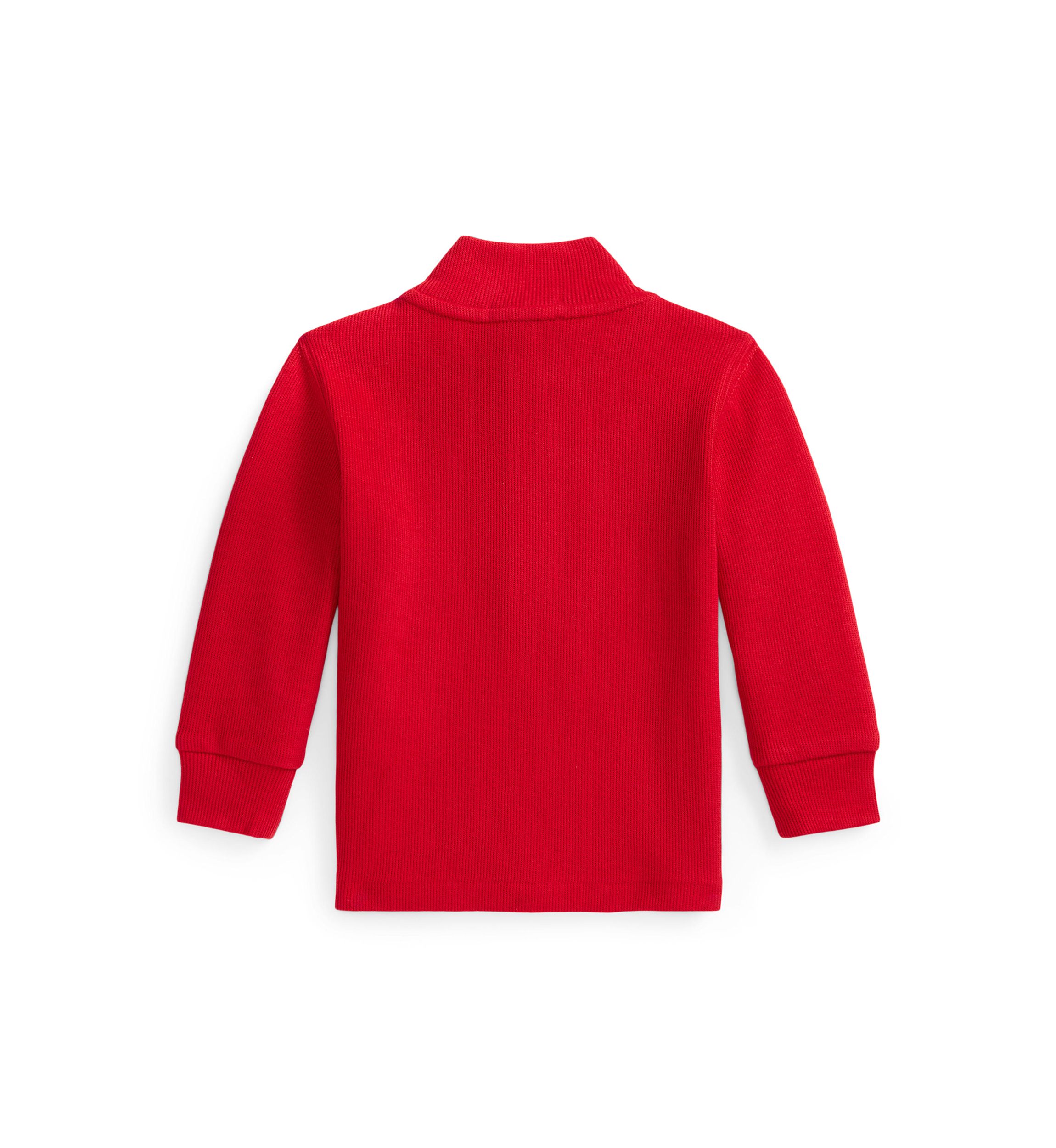 Baby Boys Estate-Rib Quarter-Zip Pullover