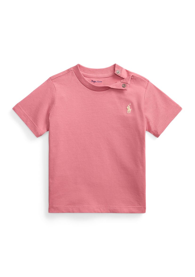 Baby Boy Cotton Jersey Crewneck Tee