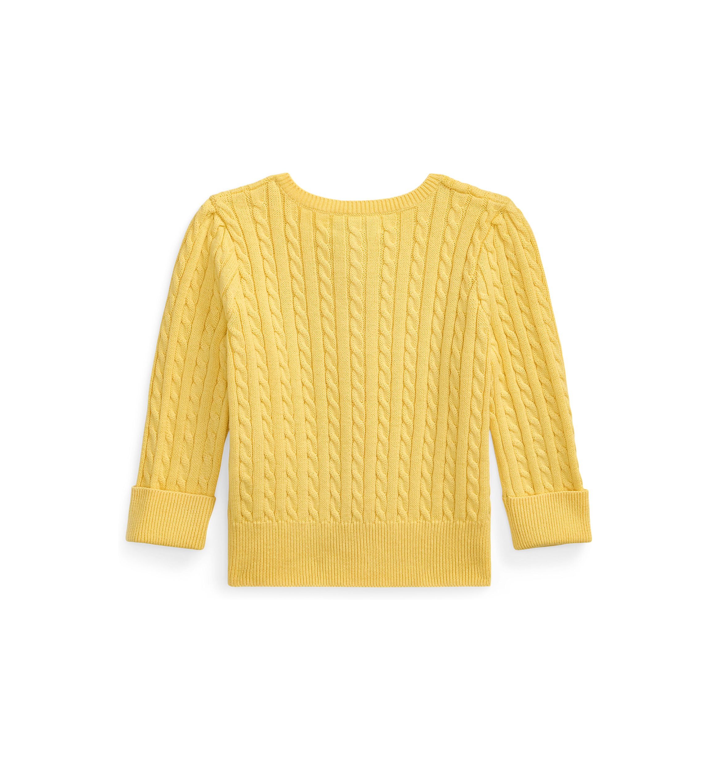 Baby Girls Mini Cable Cotton Cardigan