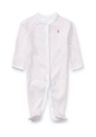 Baby Girls Floral Cotton Coverall 