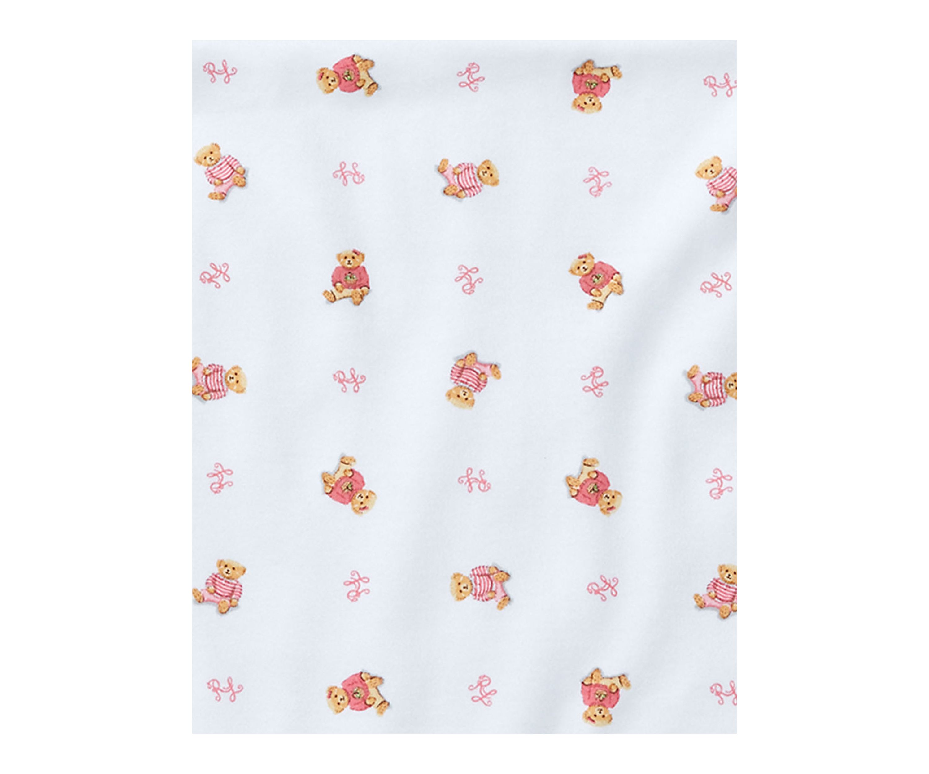  Baby Girls Polo Bear Cotton Blanket 
