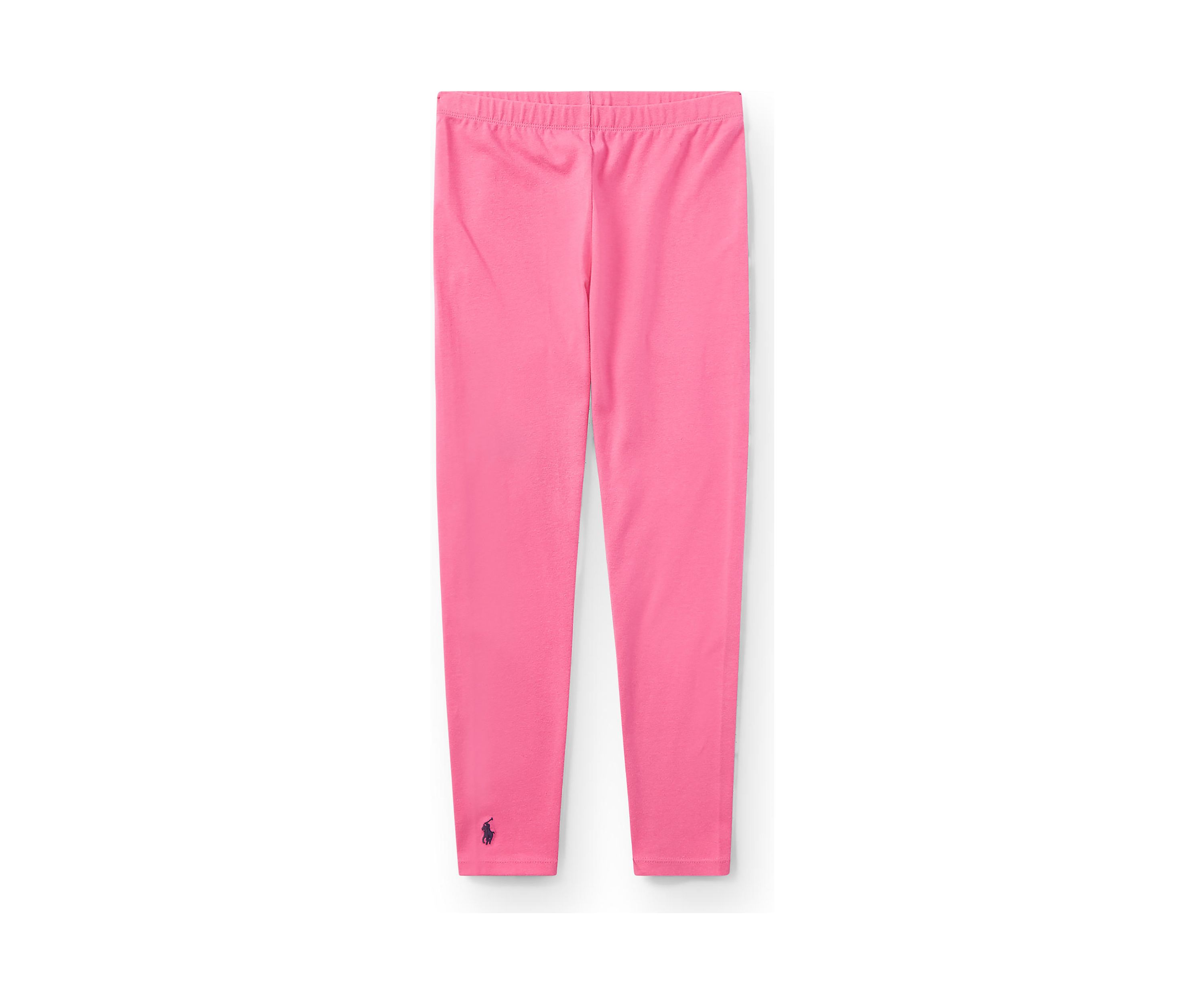 Baby Girls Stretch Cotton Jersey Leggings
