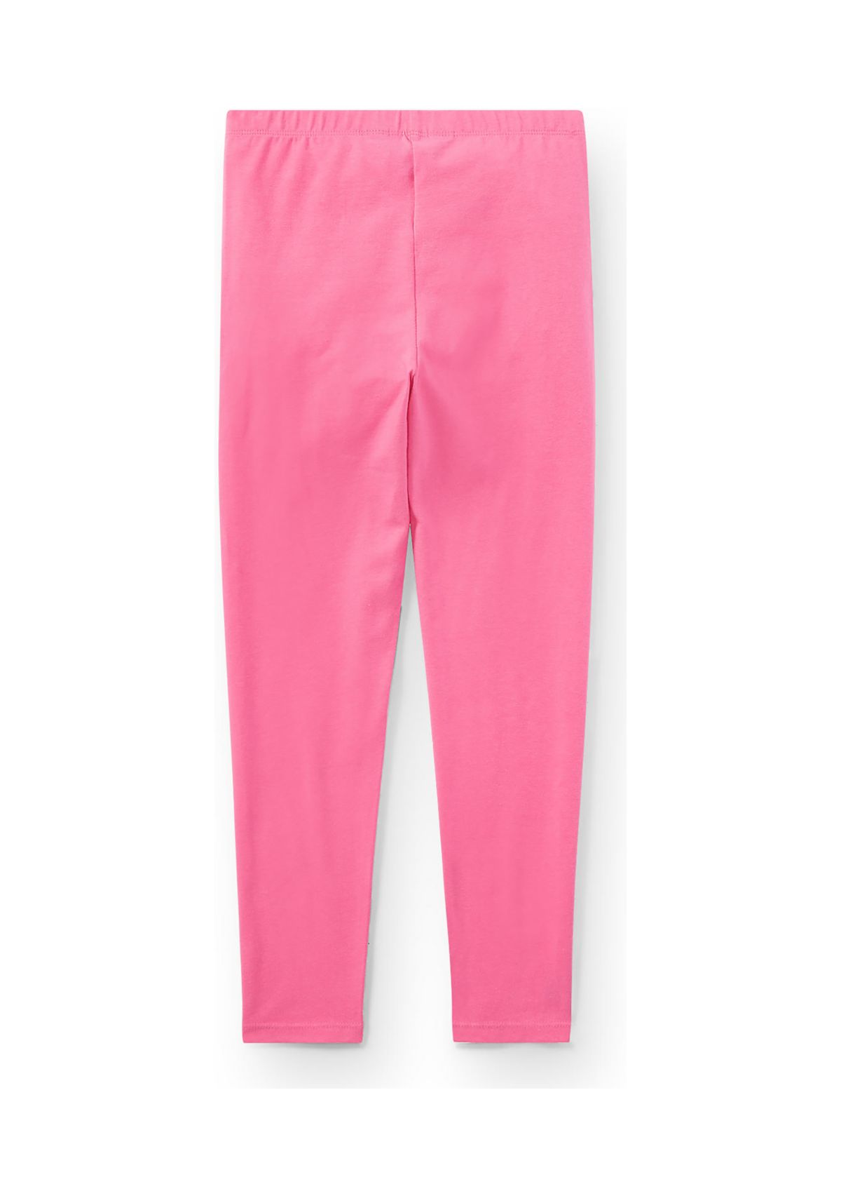 Baby Girls Stretch Cotton Jersey Leggings